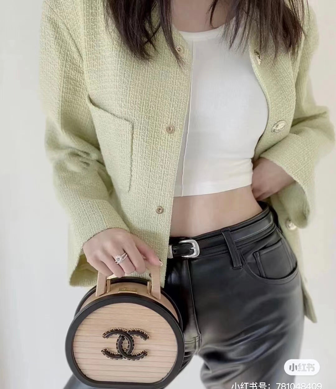 小香家-2022早春新款 木頭盒子包 限量款