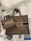 Dior Book Tote-大號41.5cm-千鳥格