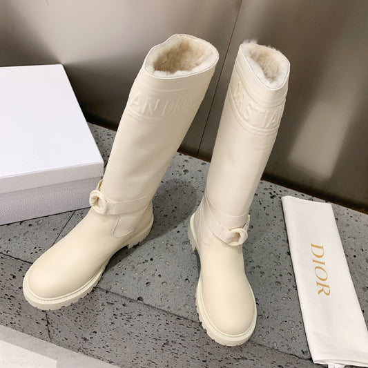 迪D家-2022秋冬新款 牛皮長筒靴