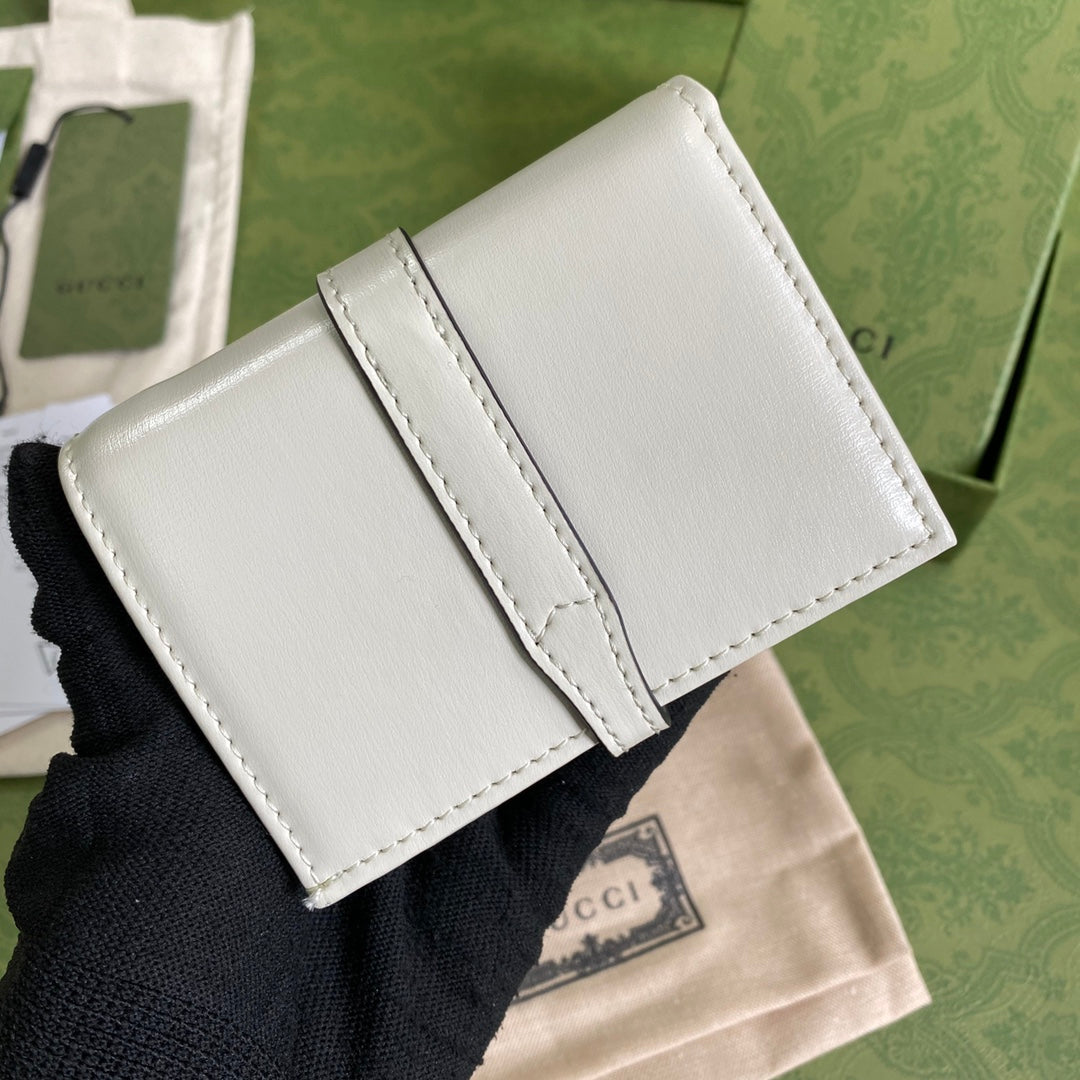 Gucci Jackie1961 系列拉鍊卡包短夾