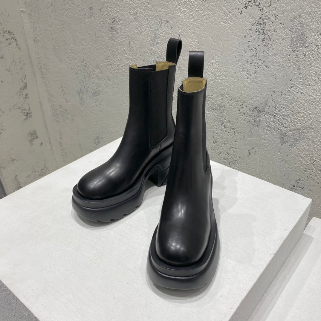 B編織-22ss 厚底中筒靴（35-39，40-41可訂製）