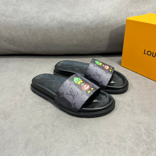 Lou-2022春夏新款 鴨子圖拖鞋