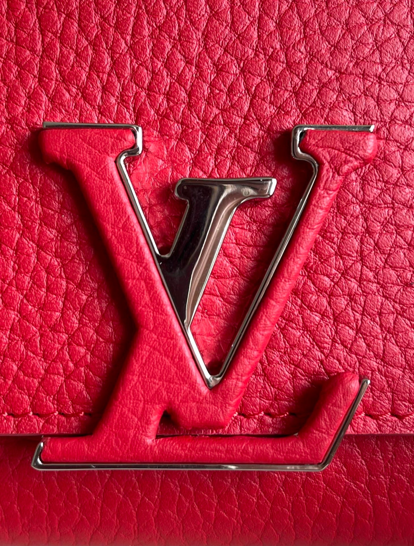 LV M61471 Capucines 翻蓋長夾