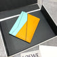 Loewe Plain Card Holder 多色拼接皮革卡包