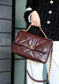 Chanel 19Bag-中號深棗紅