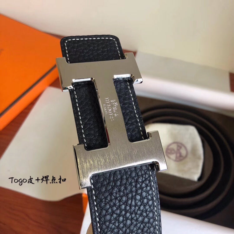 小愛款-黑色皮帶-4.0cm-男款