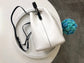 M54366 路L家-LOCKME BUCKET 水波紋系列水桶包 白色