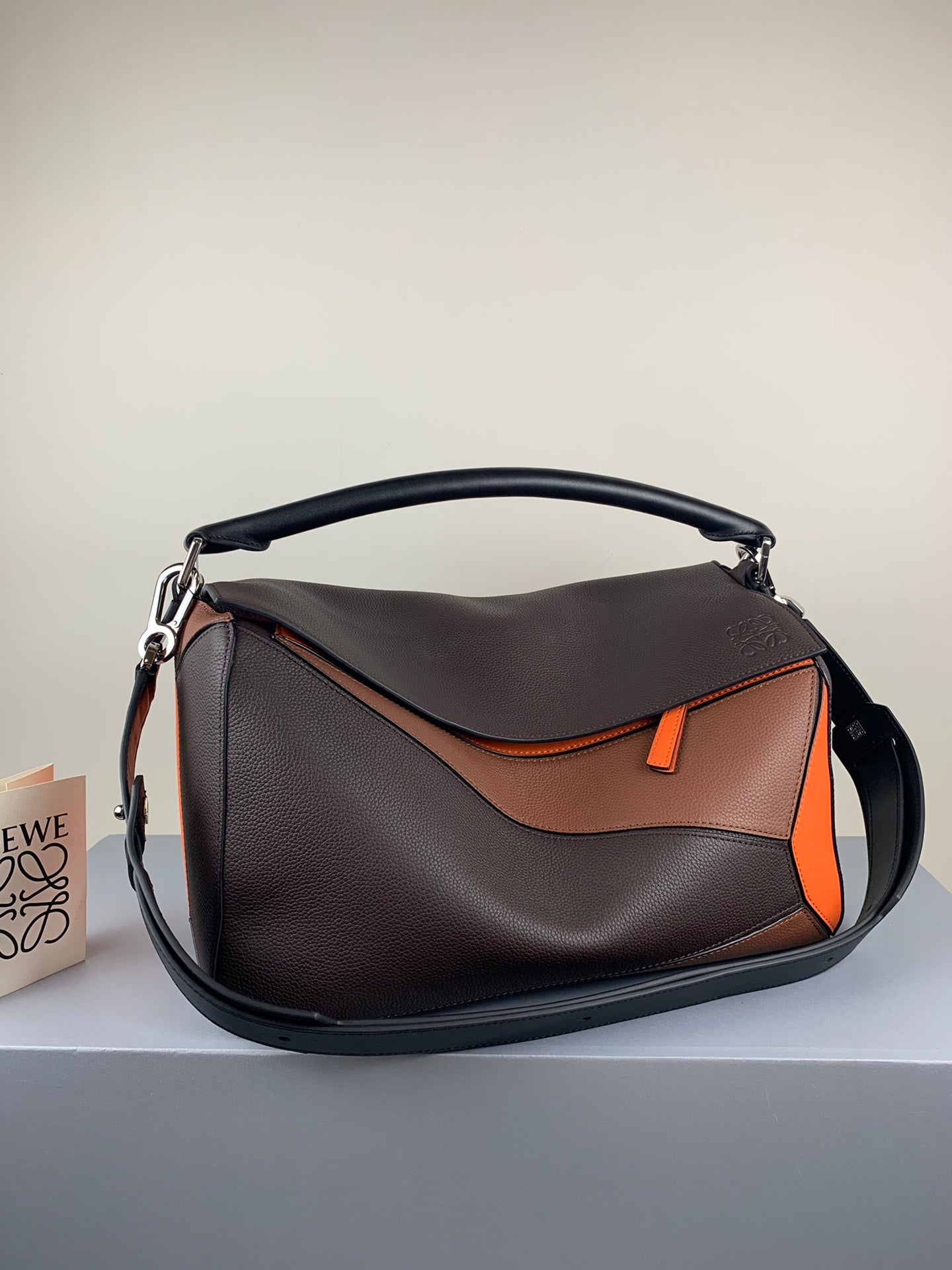 羅L威-Puzzle bag 小牛皮 大號