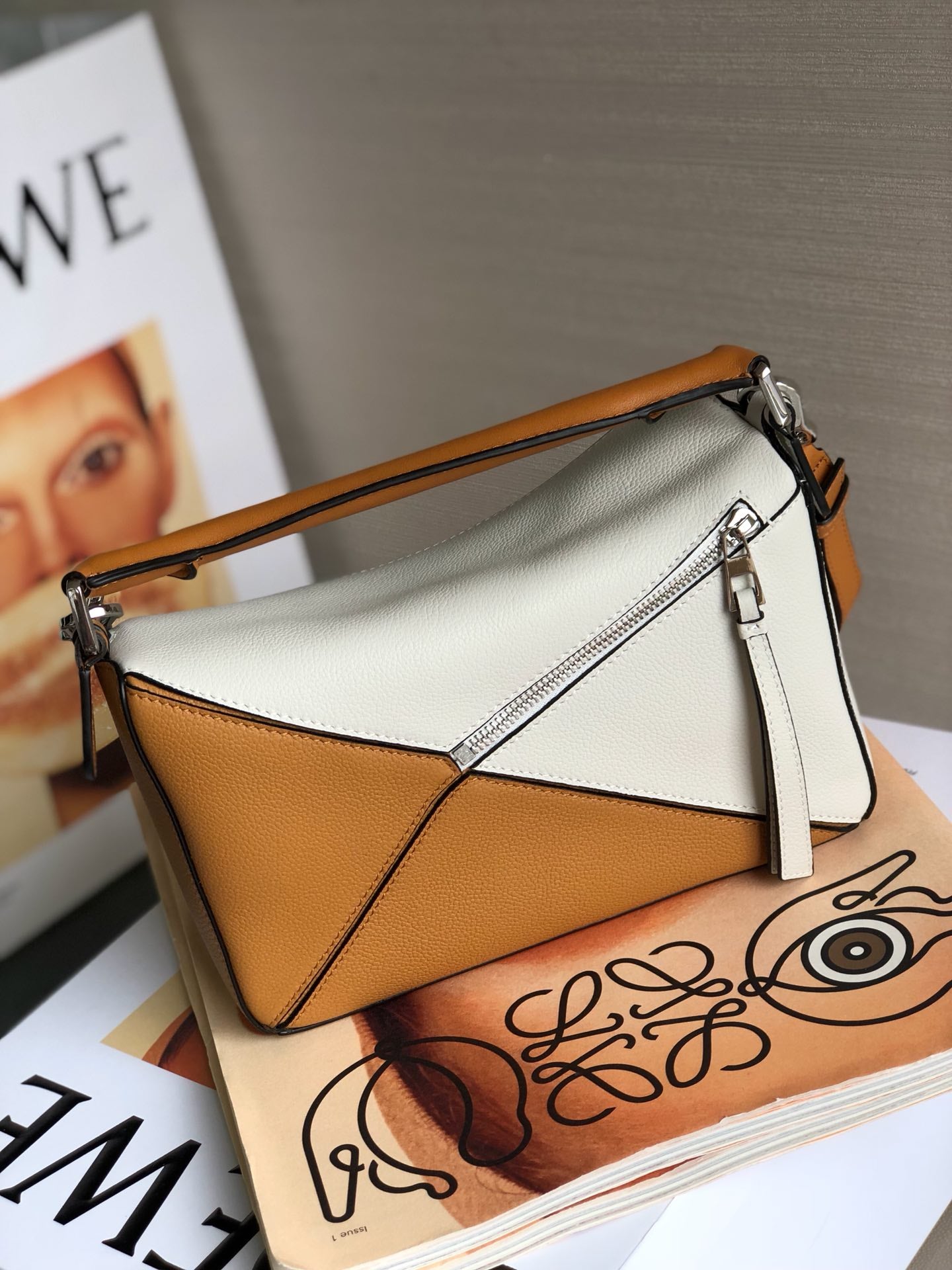 羅L威-Puzzle bag 小牛皮 小號