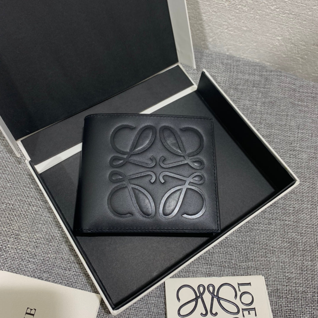 Loewe Brand Bifold Wallet 男款對折短夾