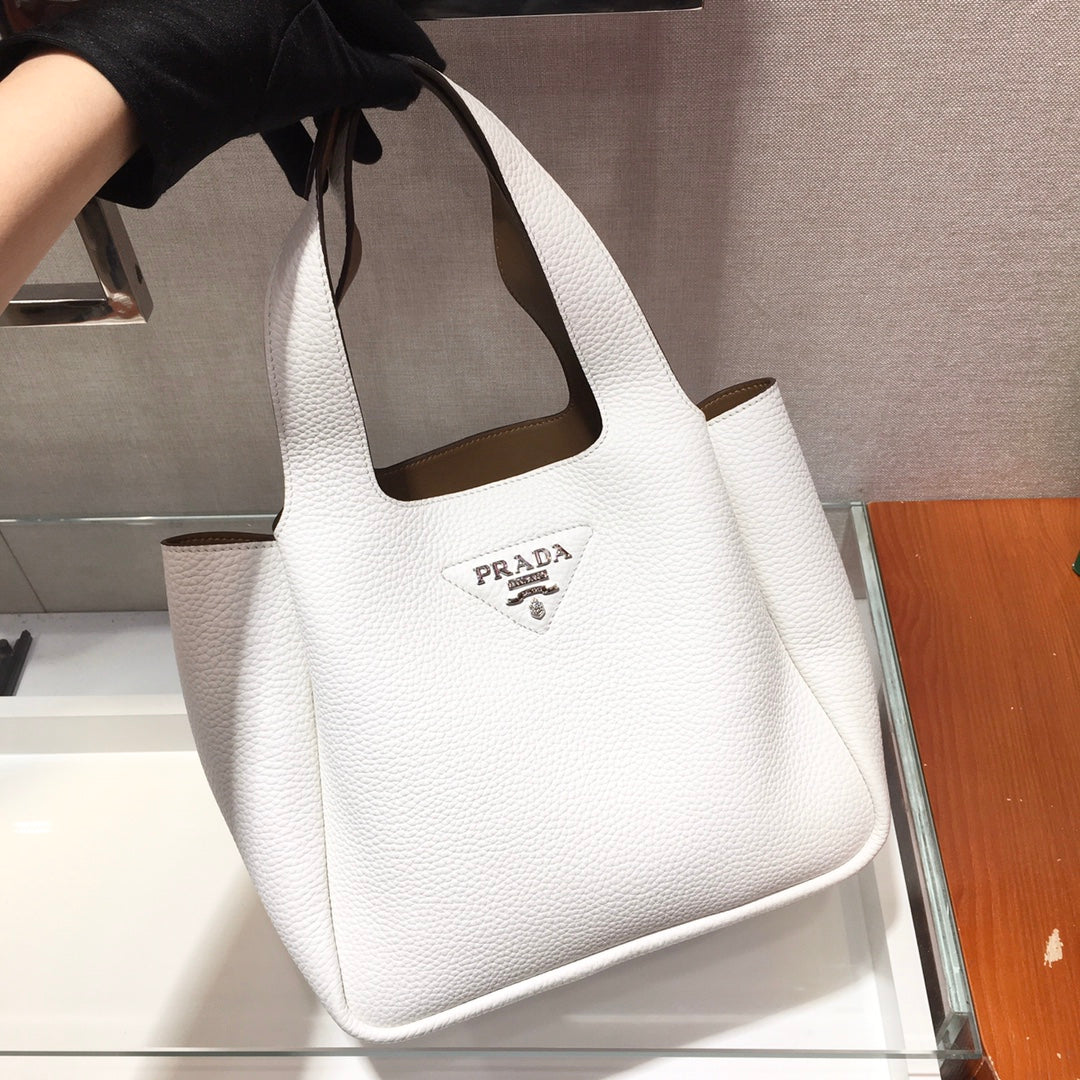 普P家-2020新款菜籃子包 白色