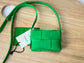 B編織-羊皮方格 Mini cassette Bag 迷你編織包 12x8x4cm