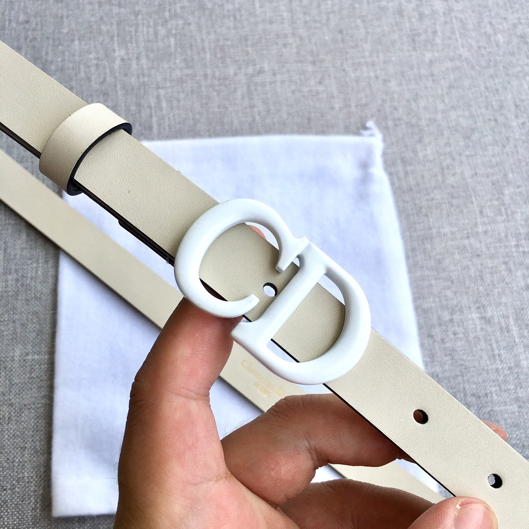 迪D家-米色皮帶-2.0cm