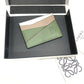 Loewe Plain Card Holder 多色拼接皮革卡包