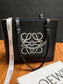 羅L威-Anagram Tote 牛皮 黑色