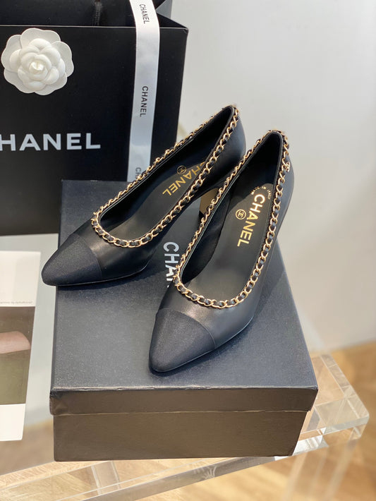 小香家-2023春夏主打系列 鏈條高跟鞋