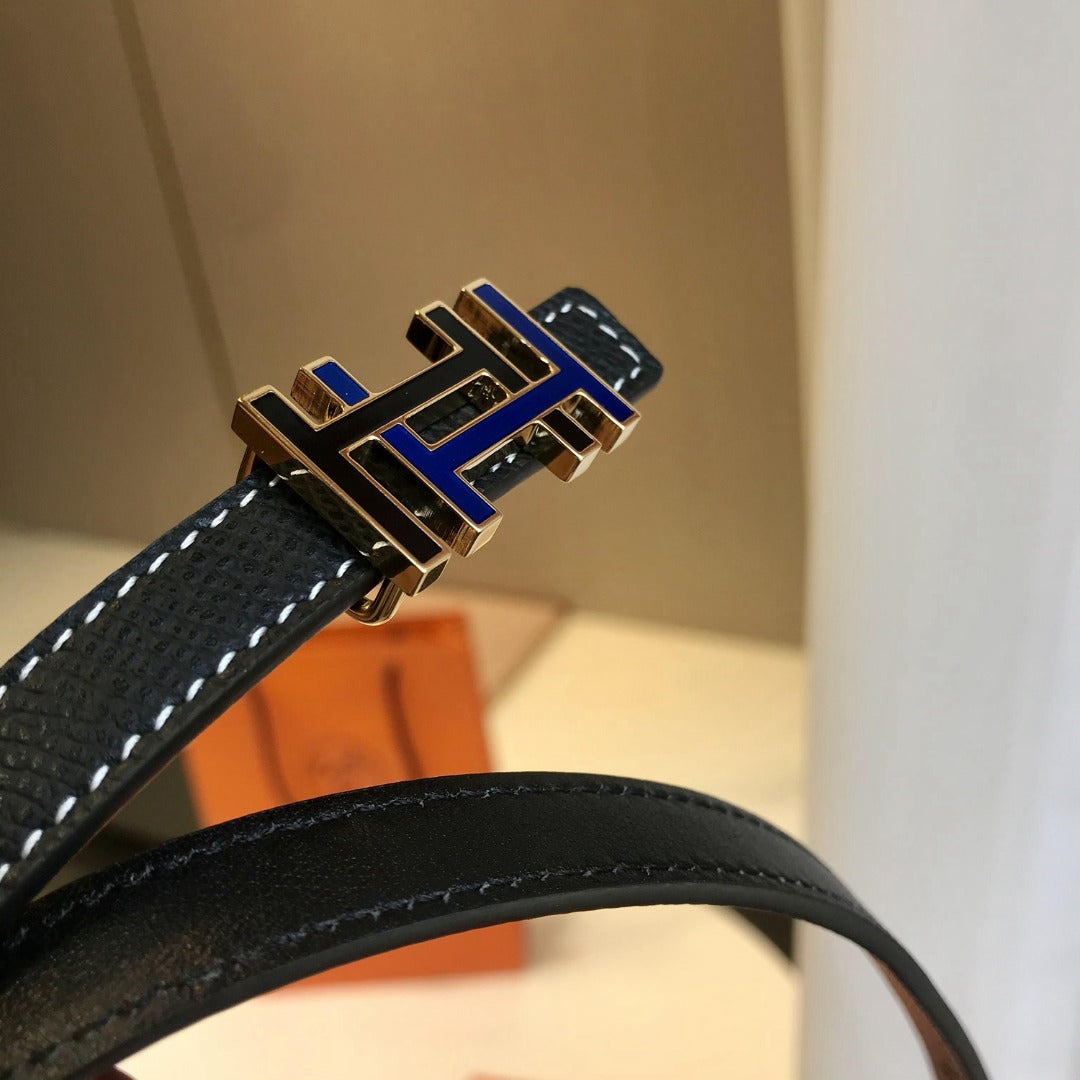 小愛款-黑色皮帶-1.3cm