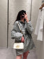Dior Caro 小號20cm-白色小牛皮