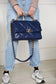 Chanel 19Bag-中號深藍