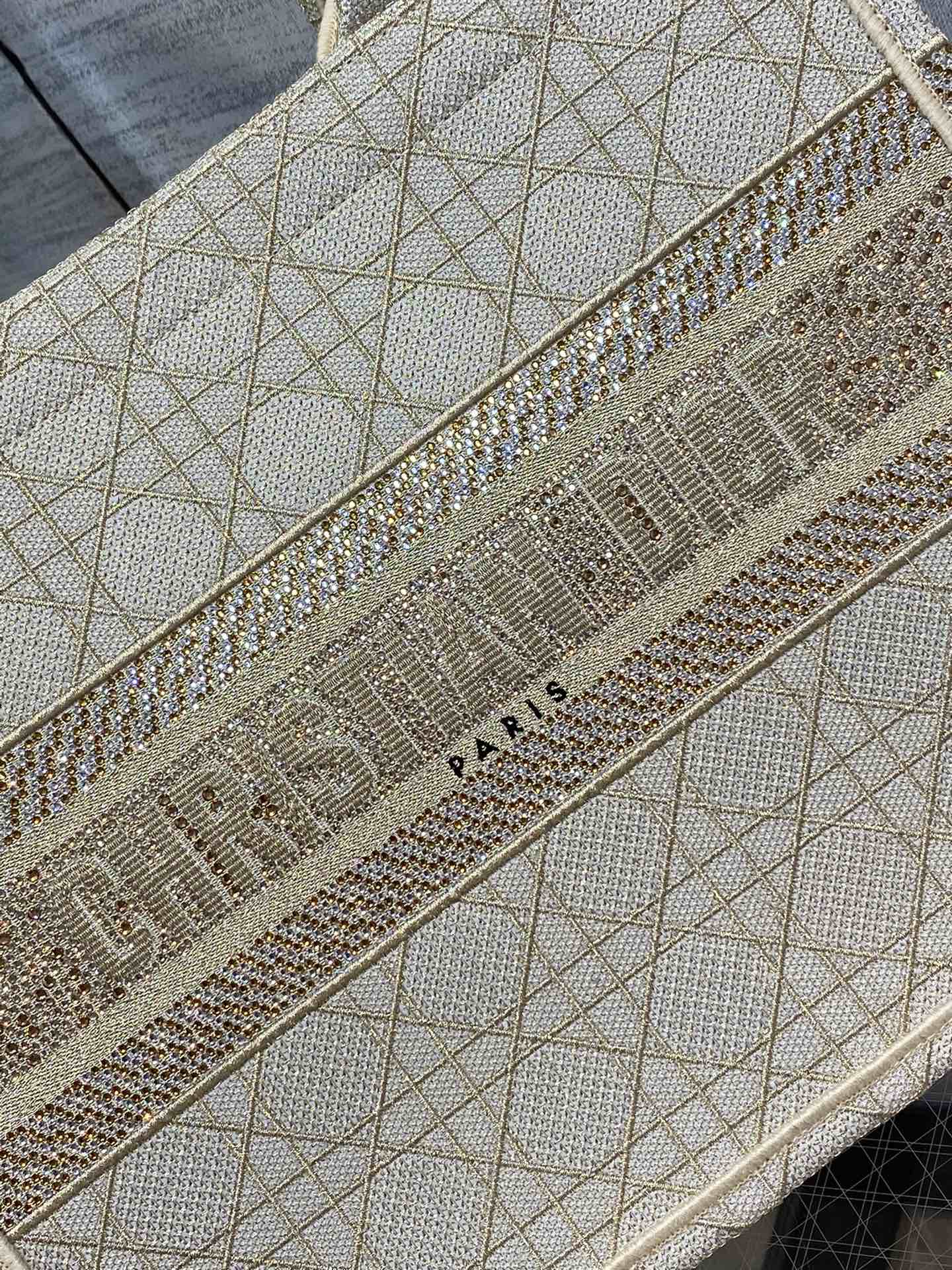 迪D家 Book Tote-中號36.5cm-刺繡