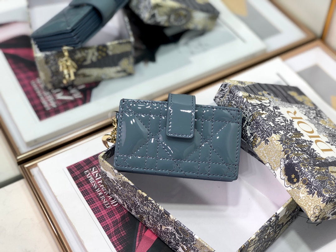 Dior 風琴卡包-10.5cm