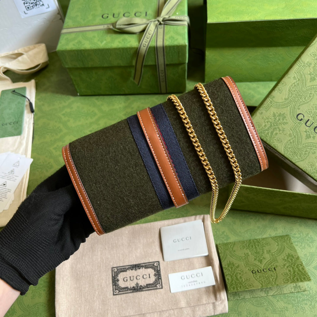 Gucci Jackie1961系列全新鏈條包