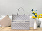 Dior Book Tote-大號41.5cm-灰色老花