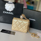 CHANEL 珍珠鏈條零錢包！