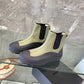Jil sander-2022新款 帆布短靴 軍綠色