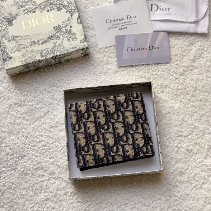 Dior 男款短夾