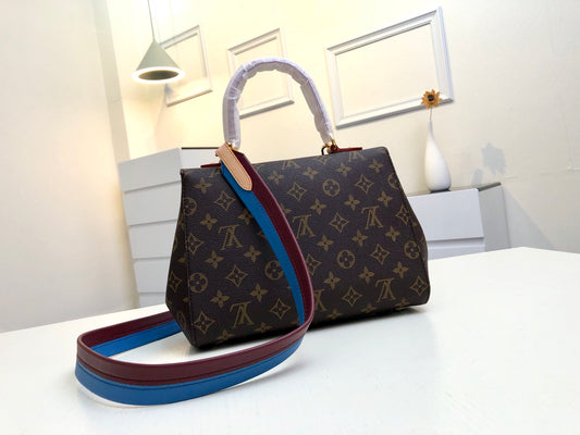 M42738 路L家-Monogram 秋冬新款 Cluny手袋 藍色