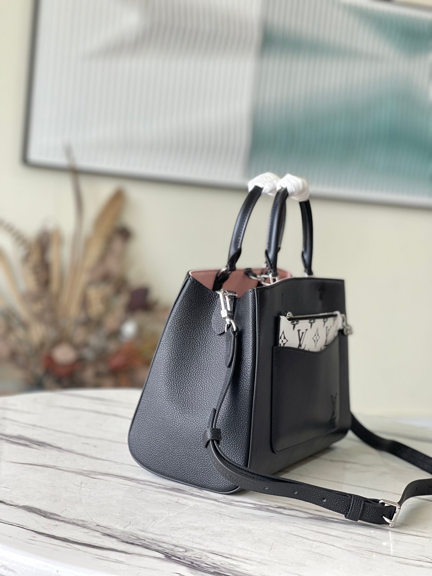 M59954 路L家-Marelle Tote 中號 黑色