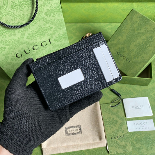 GG Marmont系列 拉鍊卡包