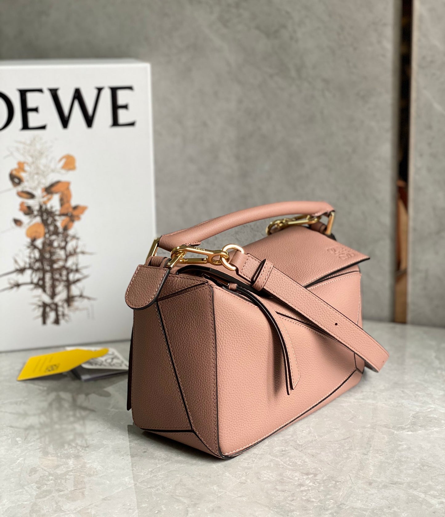 羅L威-Puzzle bag 小牛皮