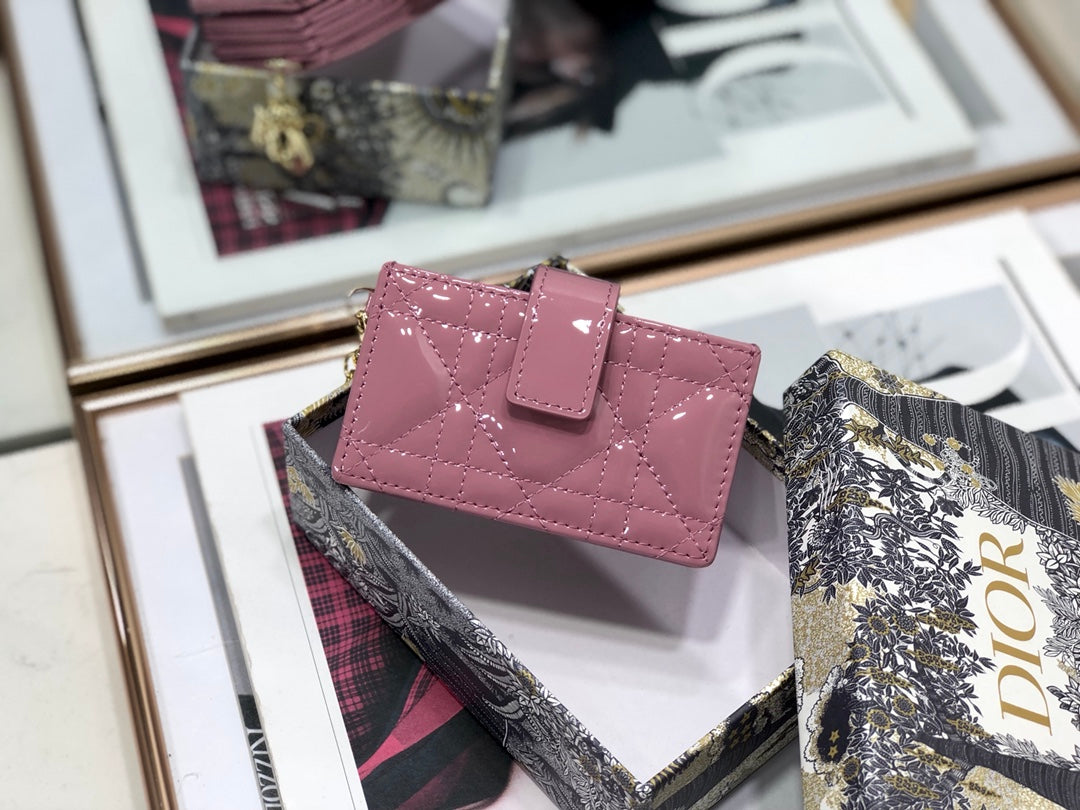 Dior 風琴卡包-10.5cm
