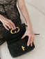 Dior Caro 小號20cm-黑色小牛皮