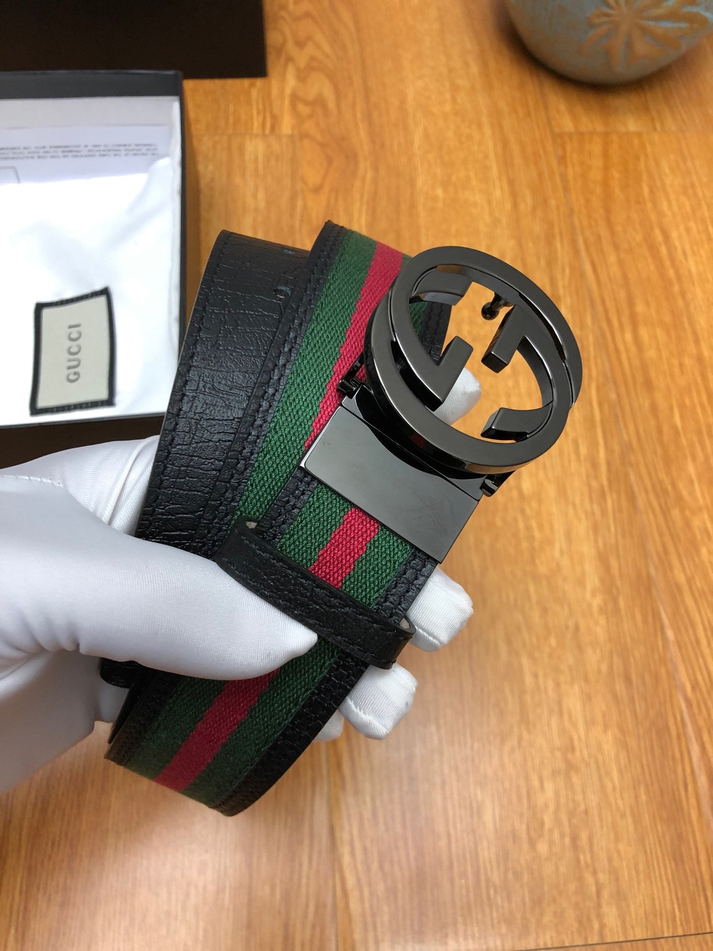 古G家-皮帶-3.8cm-男款
