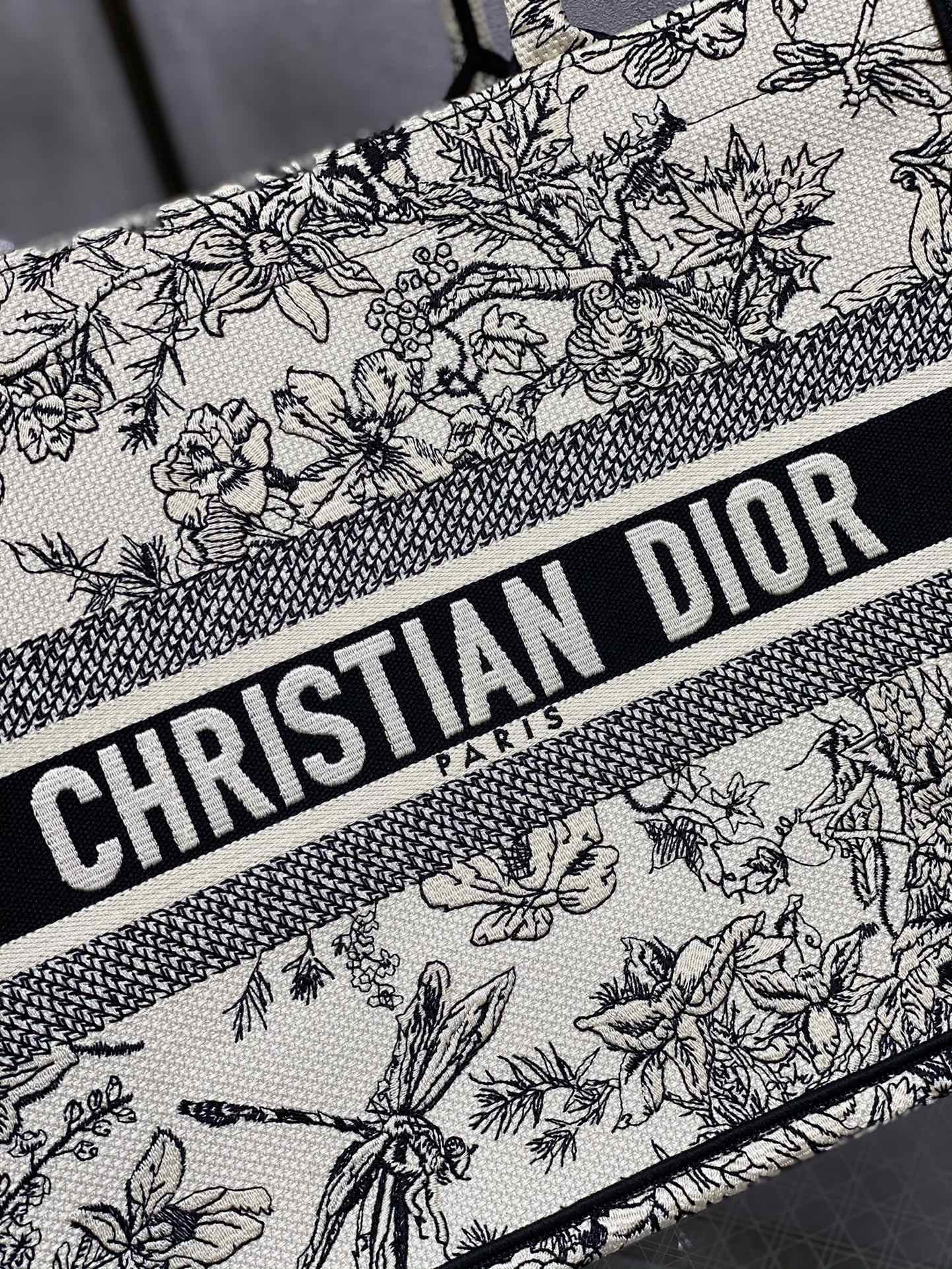 Dior Book Tote-小號36.5cm-  蜻蜓系列