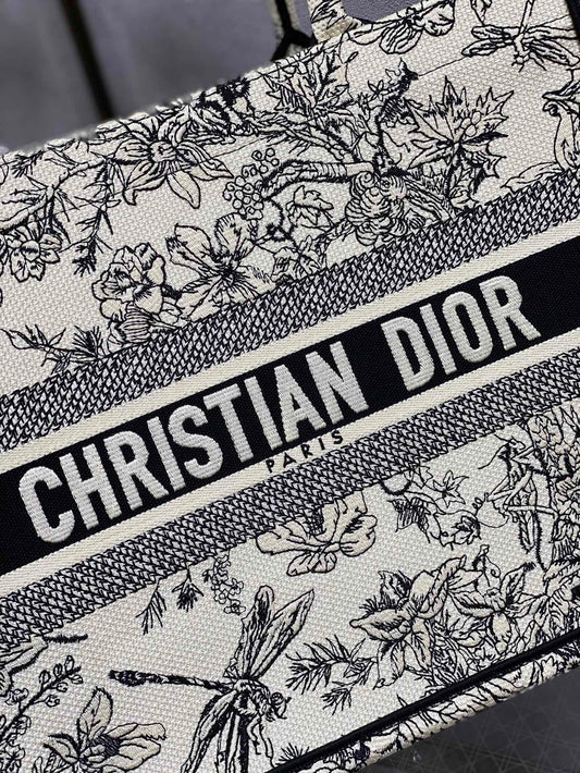 Dior Book Tote-小號36.5cm-  蜻蜓系列