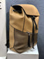 Loe-Puzzle Backpack 後背包 駝色