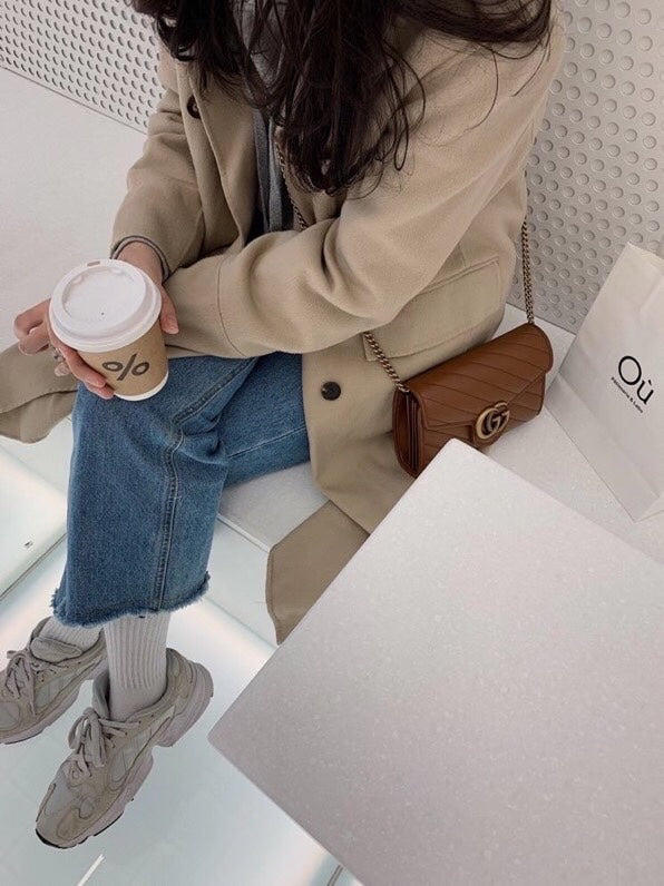 古G家-Marmont-焦糖色 WOC