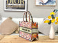Dior Book Tote-小號36.5cm-多色花朵