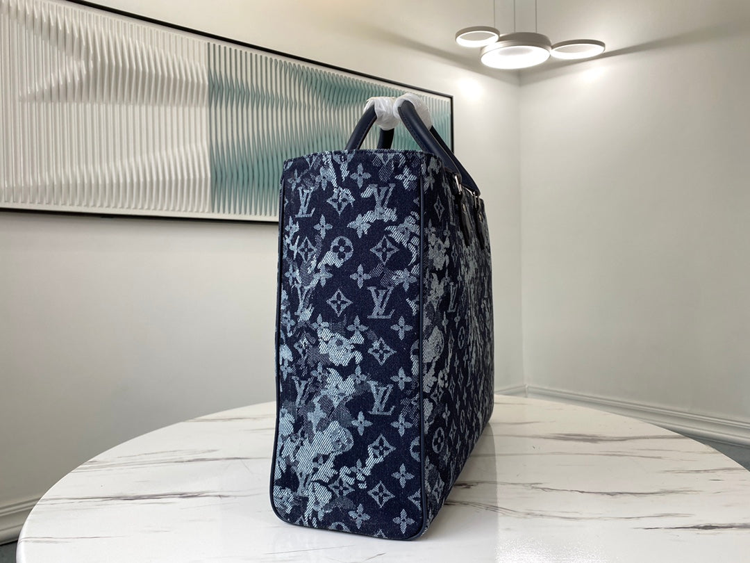 M57284 路L家-GRAND SAC 牛仔布系列 公事包