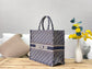 Dior Book Tote-大號41.5cm-深藍老花