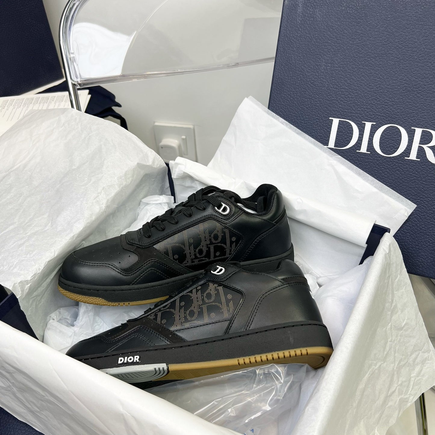 Dio-2022新款 經典款板鞋 黑色