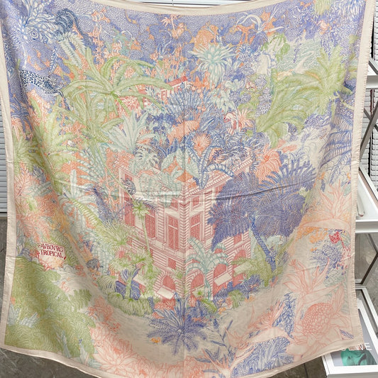 小愛款-雙面大絲巾 140cm-30%真絲70%羊毛