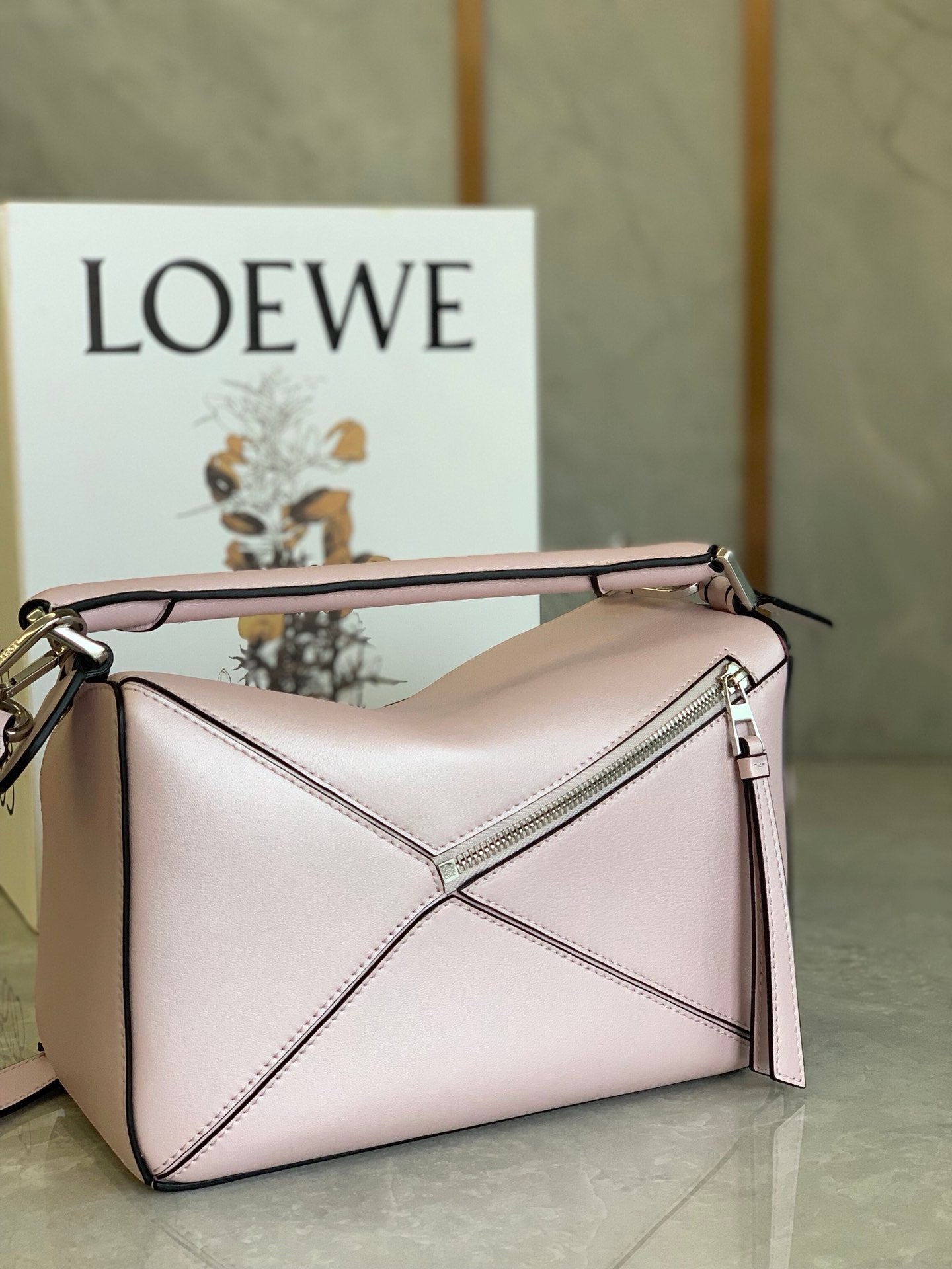 羅L威-2020年新款 Puzzle bag  小牛皮