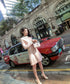 Dior Lady Dior-三格黛妃包-銀扣-17cm-白色
