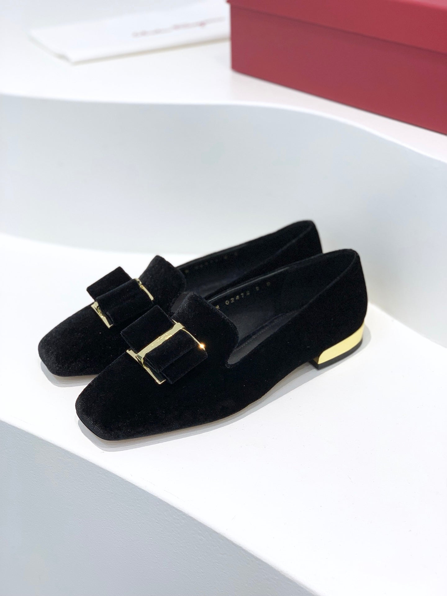 Salvatore Ferragamo鞋-菲拉格慕 方頭樂福鞋