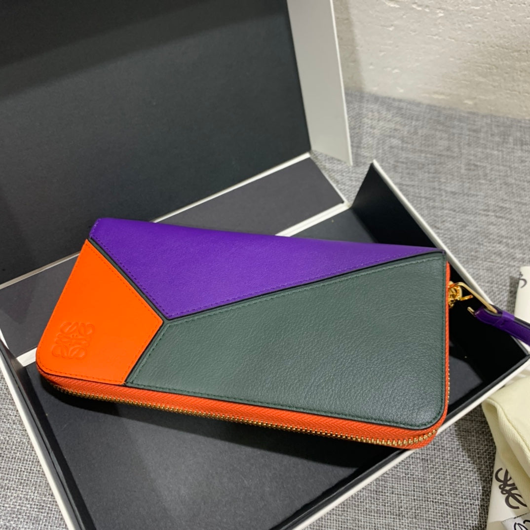 Loewe Puzzle zip around wallet 拉鍊長夾